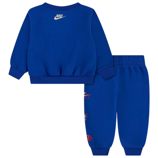 Nike Βρεφικές φόρμες σετ Sportswear Brand Mark Fleece Crew Tracksuit
